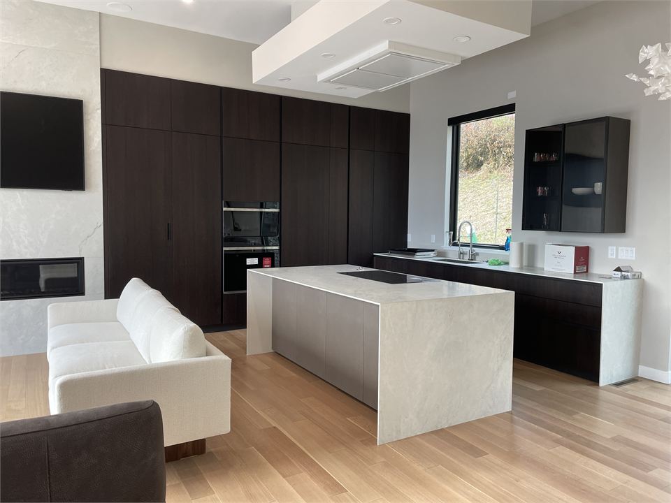 Kitchen fixture installation work